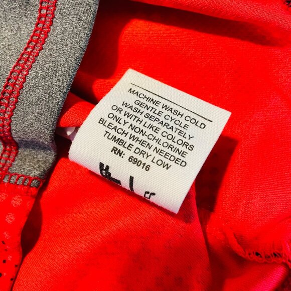 Mambo Australia Boys Sleeveless Athletic Tank Top L 14 16 Orange Gray - Picture 5 of 7